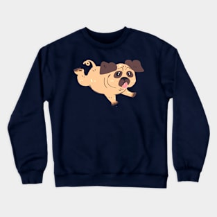 Adorable Pug Crewneck Sweatshirt